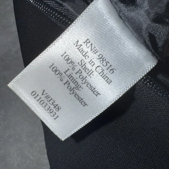 Coldwater Creek Little Black Sheath Dress Lined Sleeveless Versatile Size 16 - Picture 6 of 8